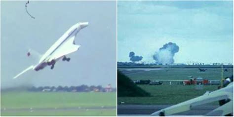 Tu-144 aircraft taking off